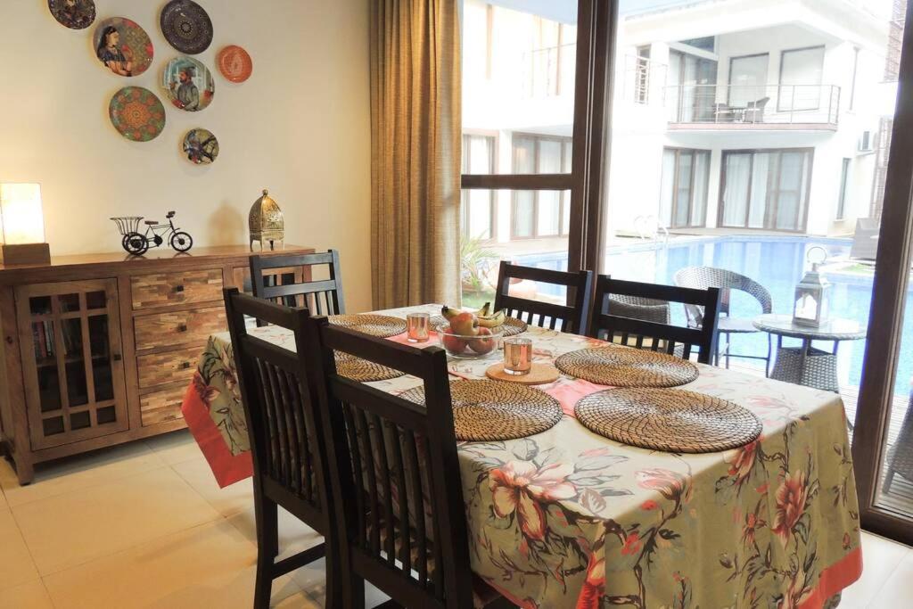 Ochre Villa- Luxury Property In Assagaon / 바가토르 외부 사진